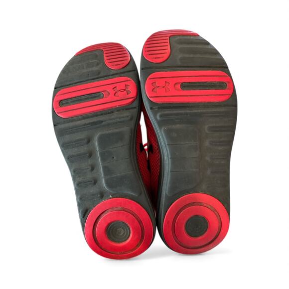 Under Armour Red Athletic Sneakers - Men's Size 7 - Picture 8 of 8